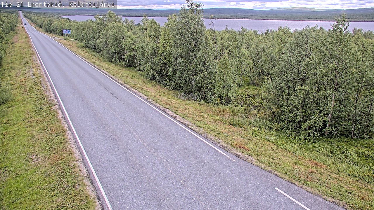 Kelikamerat Kuva Tie 21 Enontekiö, Kelottijärvi, Enontekiö, Lappi