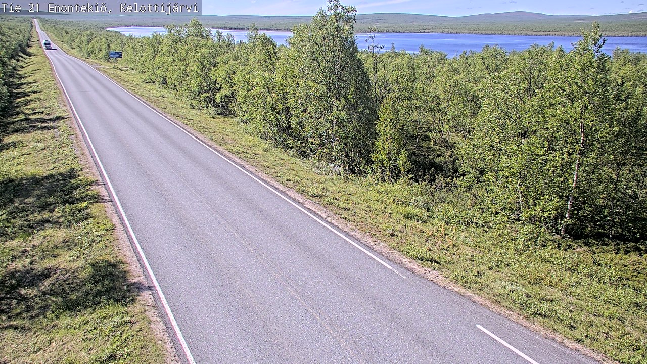 Kelikamerat Kuva Tie 21 Enontekiö, Kelottijärvi, Enontekiö, Lappi