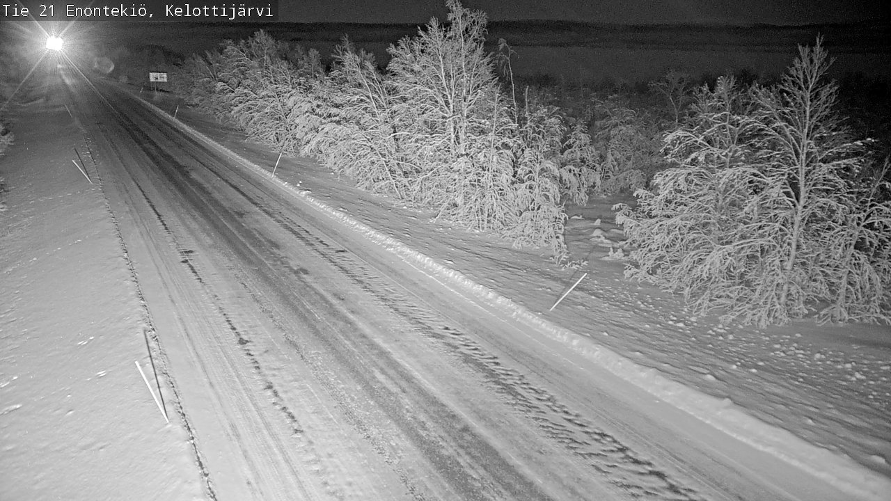 Kelikamerat Kuva Tie 21 Enontekiö, Kelottijärvi, Enontekiö, Lappi