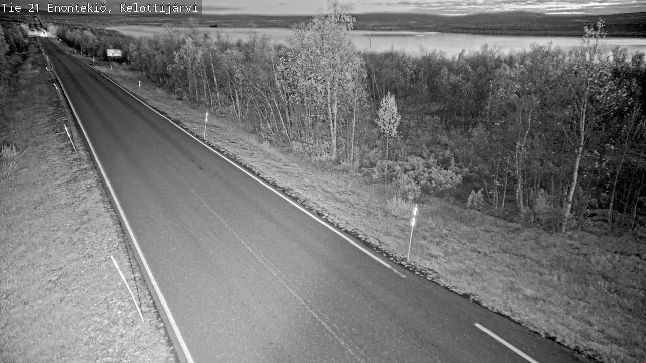 Kelikamerat Kuva Tie 21 Enontekiö, Kelottijärvi, Enontekiö, Lappi