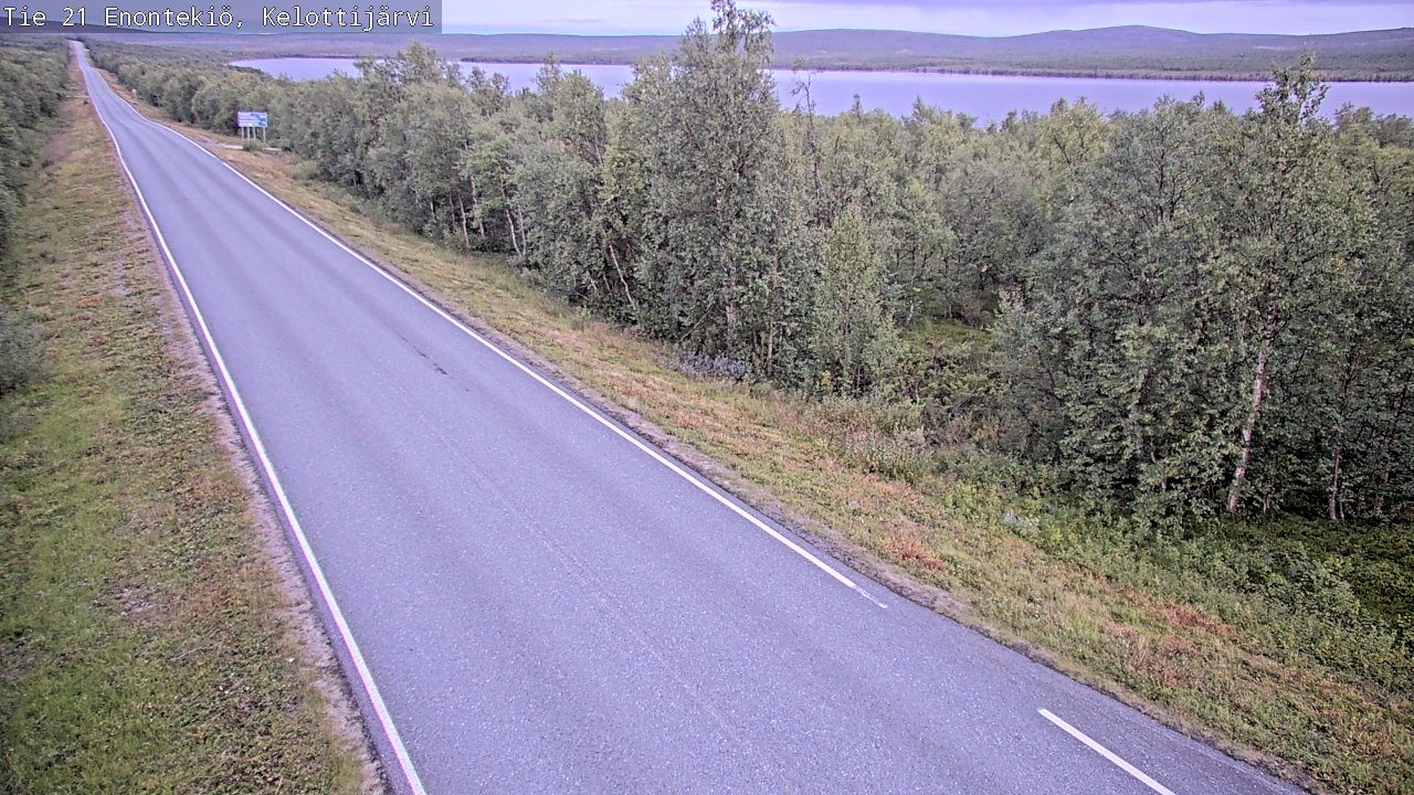 Kelikamerat Kuva Tie 21 Enontekiö, Kelottijärvi, Enontekiö, Lappi