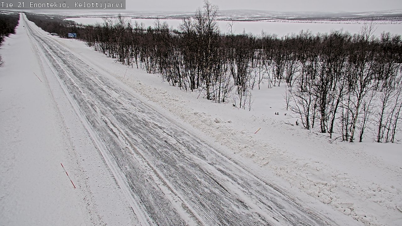 Kelikamerat Kuva Tie 21 Enontekiö, Kelottijärvi, Enontekiö, Lappi
