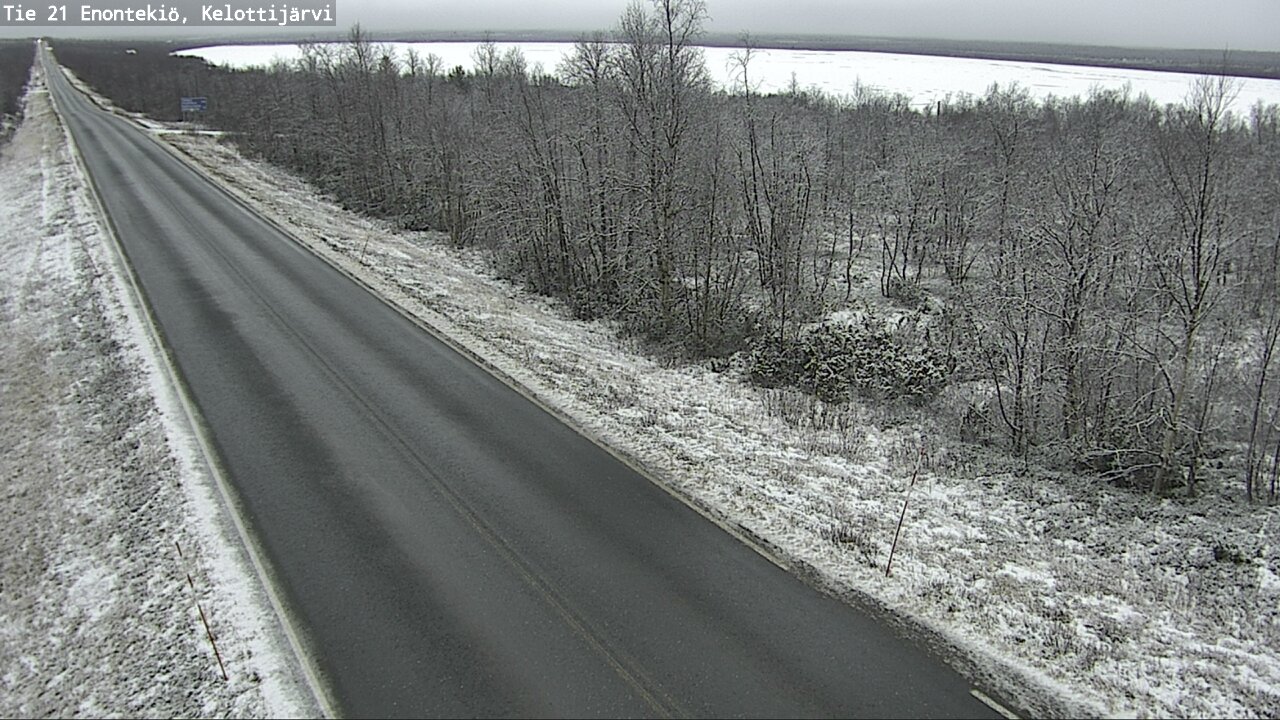 Kelikamerat Kuva Tie 21 Enontekiö, Kelottijärvi, Enontekiö, Lappi