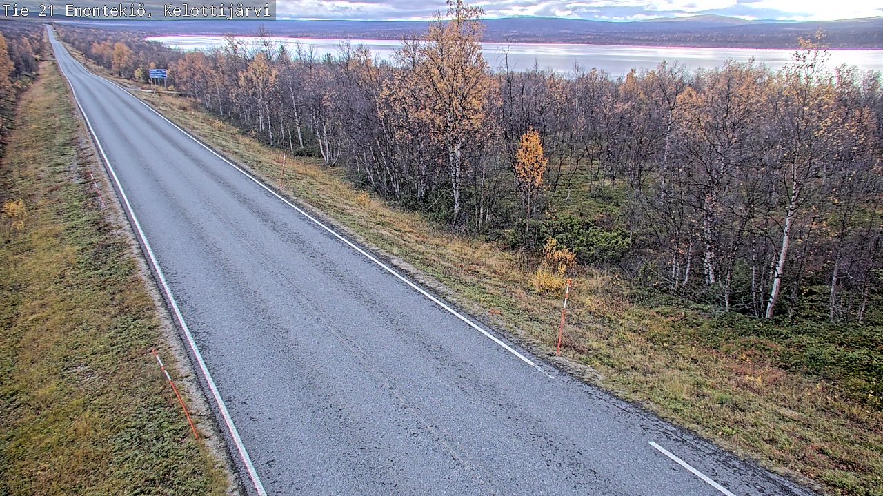Kelikamerat Kuva Tie 21 Enontekiö, Kelottijärvi, Enontekiö, Lappi