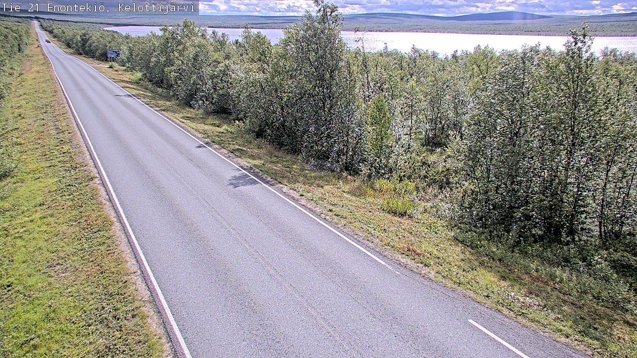 Kelikamerat Kuva Tie 21 Enontekiö, Kelottijärvi, Enontekiö, Lappi