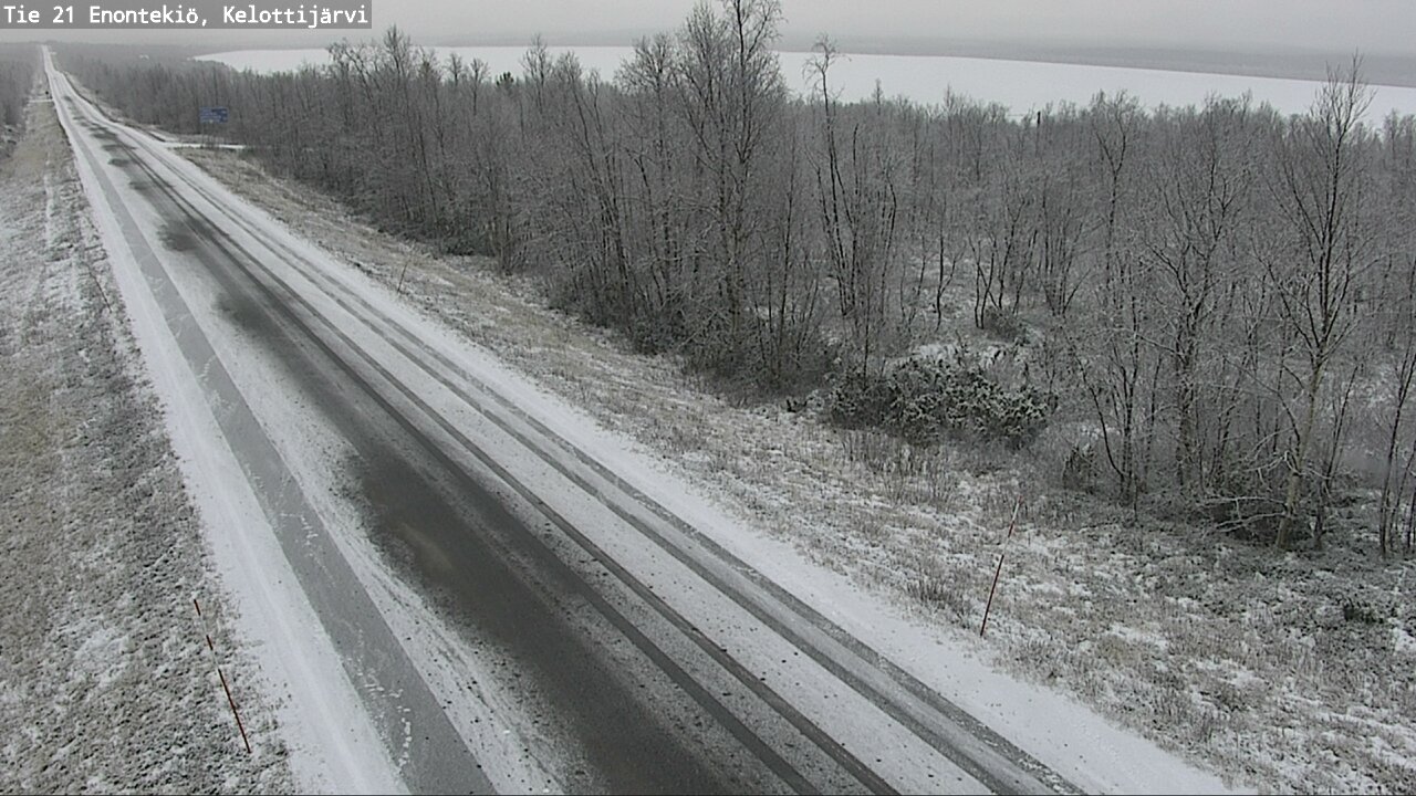 Kelikamerat Kuva Tie 21 Enontekiö, Kelottijärvi, Enontekiö, Lappi