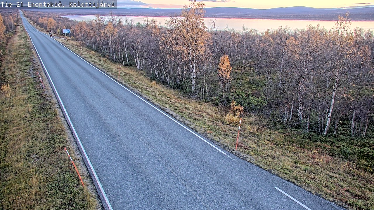 Kelikamerat Kuva Tie 21 Enontekiö, Kelottijärvi, Enontekiö, Lappi