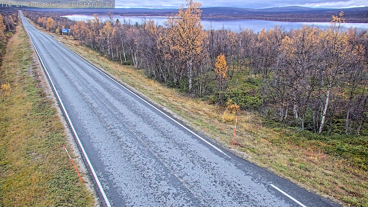 Kelikamerat Kuva Tie 21 Enontekiö, Kelottijärvi, Enontekiö, Lappi