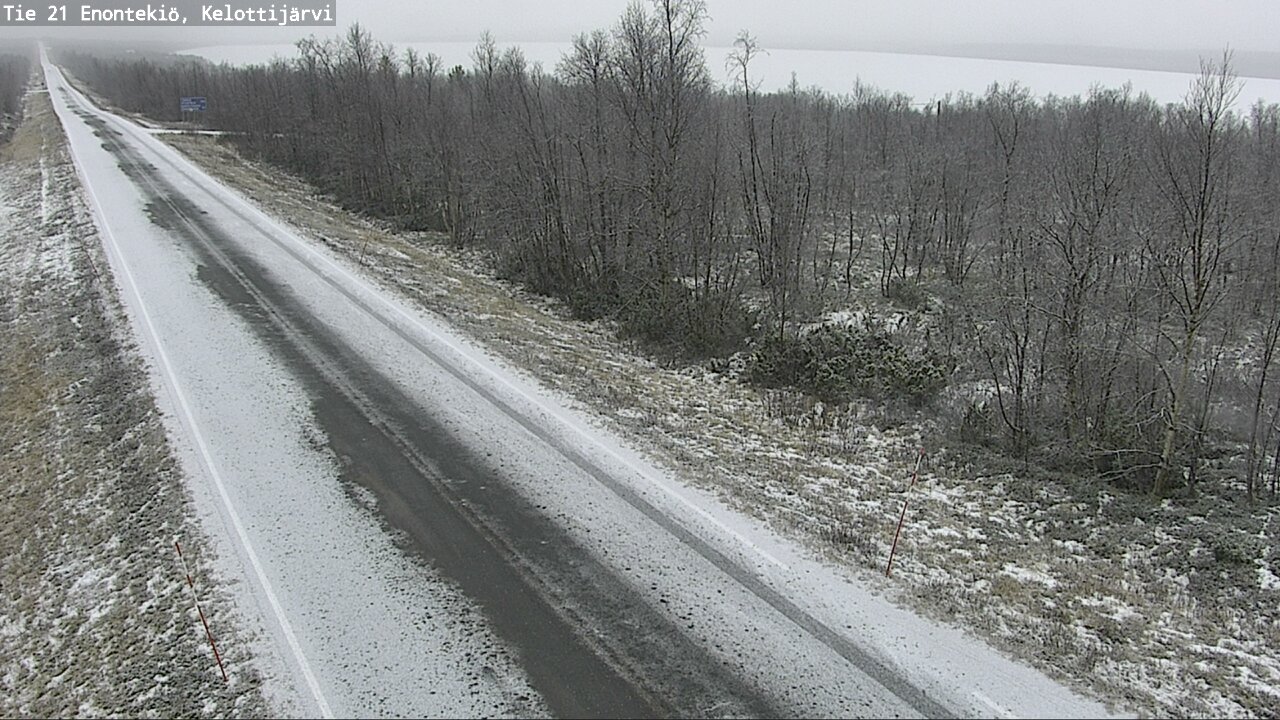 Kelikamerat Kuva Tie 21 Enontekiö, Kelottijärvi, Enontekiö, Lappi