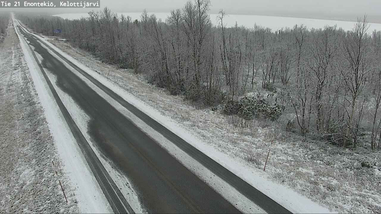 Kelikamerat Kuva Tie 21 Enontekiö, Kelottijärvi, Enontekiö, Lappi