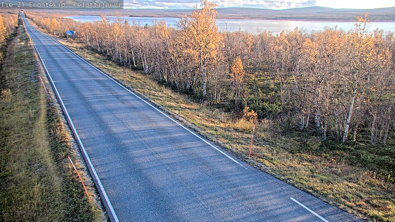 Kelikamerat Kuva Tie 21 Enontekiö, Kelottijärvi, Enontekiö, Lappi