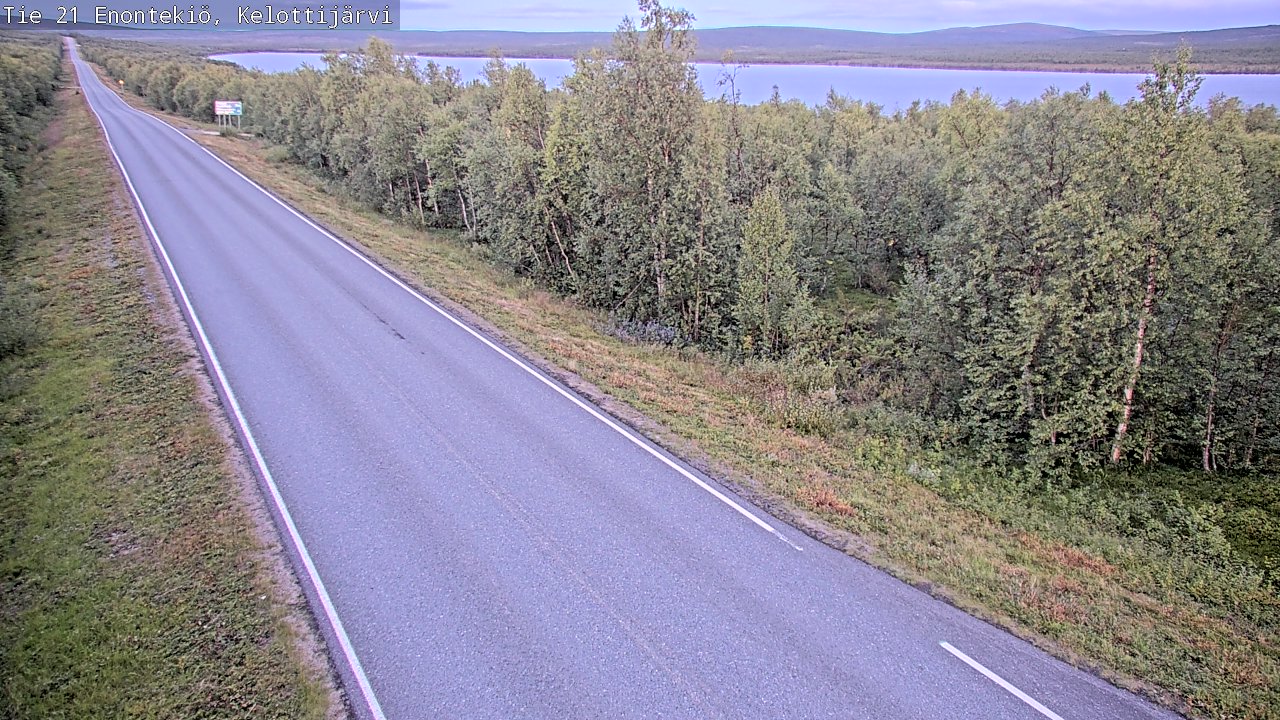 Kelikamerat Kuva Tie 21 Enontekiö, Kelottijärvi, Enontekiö, Lappi