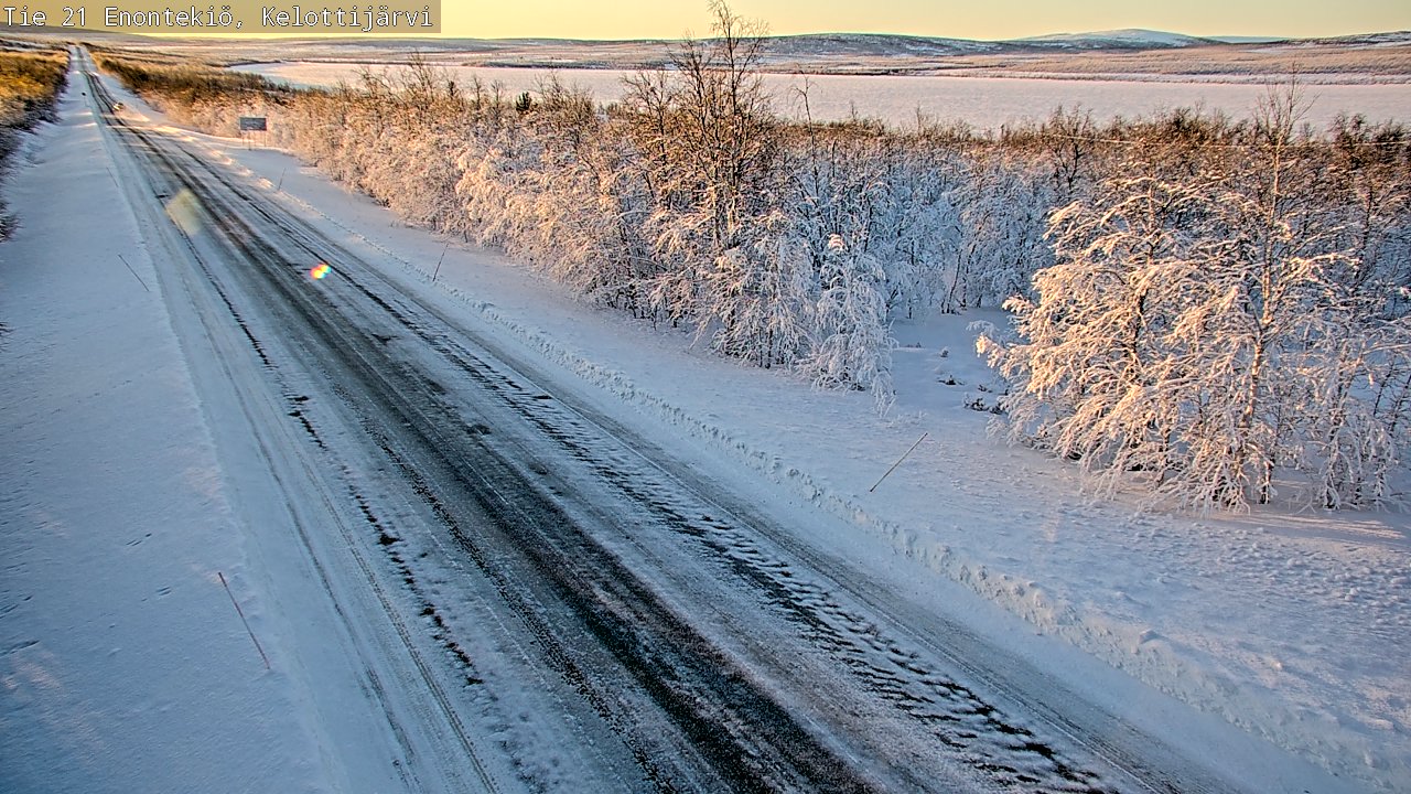 Kelikamerat Kuva Tie 21 Enontekiö, Kelottijärvi, Enontekiö, Lappi