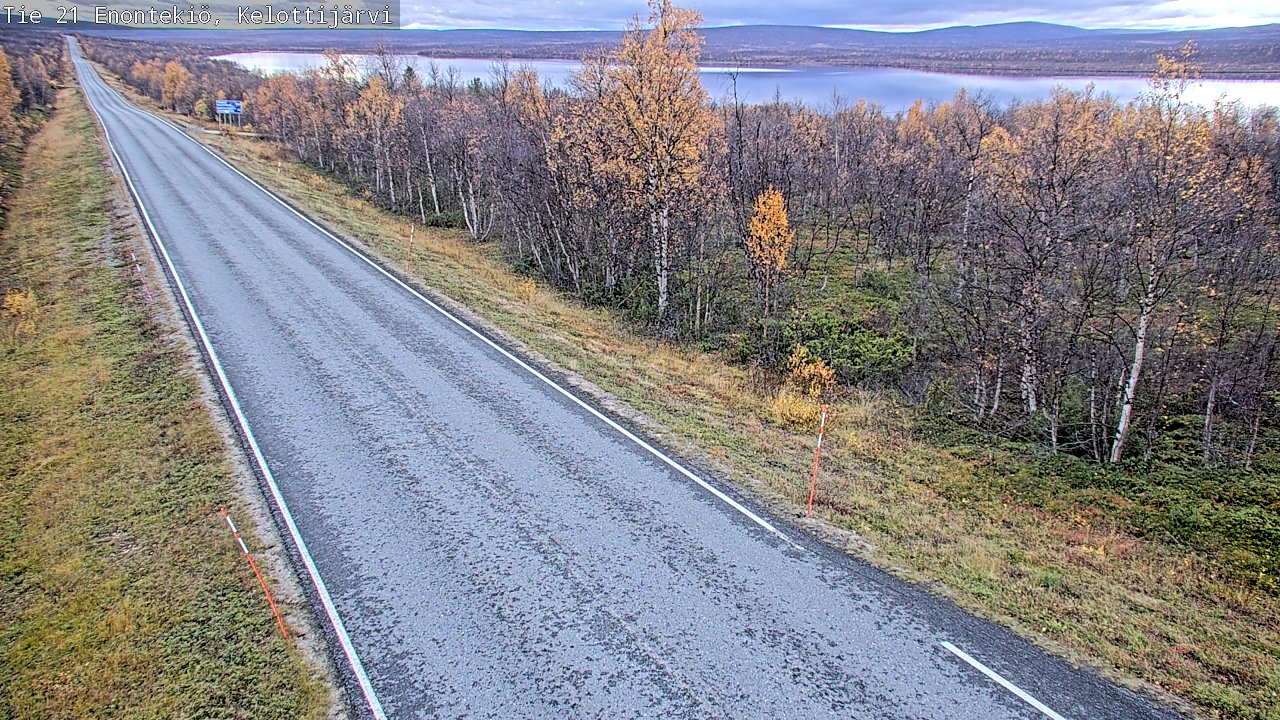 Kelikamerat Kuva Tie 21 Enontekiö, Kelottijärvi, Enontekiö, Lappi