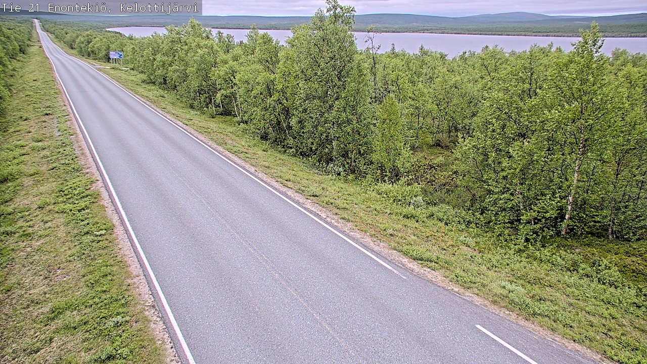 Kelikamerat Kuva Tie 21 Enontekiö, Kelottijärvi, Enontekiö, Lappi