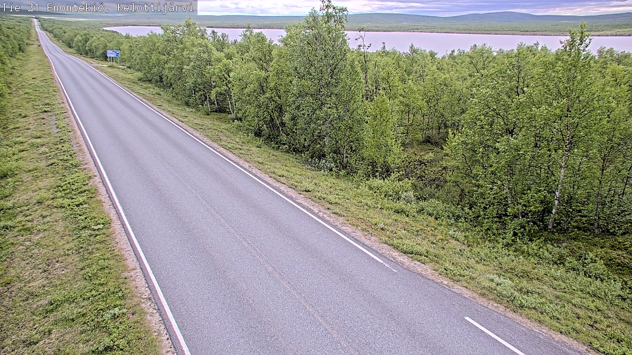 Kelikamerat Kuva Tie 21 Enontekiö, Kelottijärvi, Enontekiö, Lappi