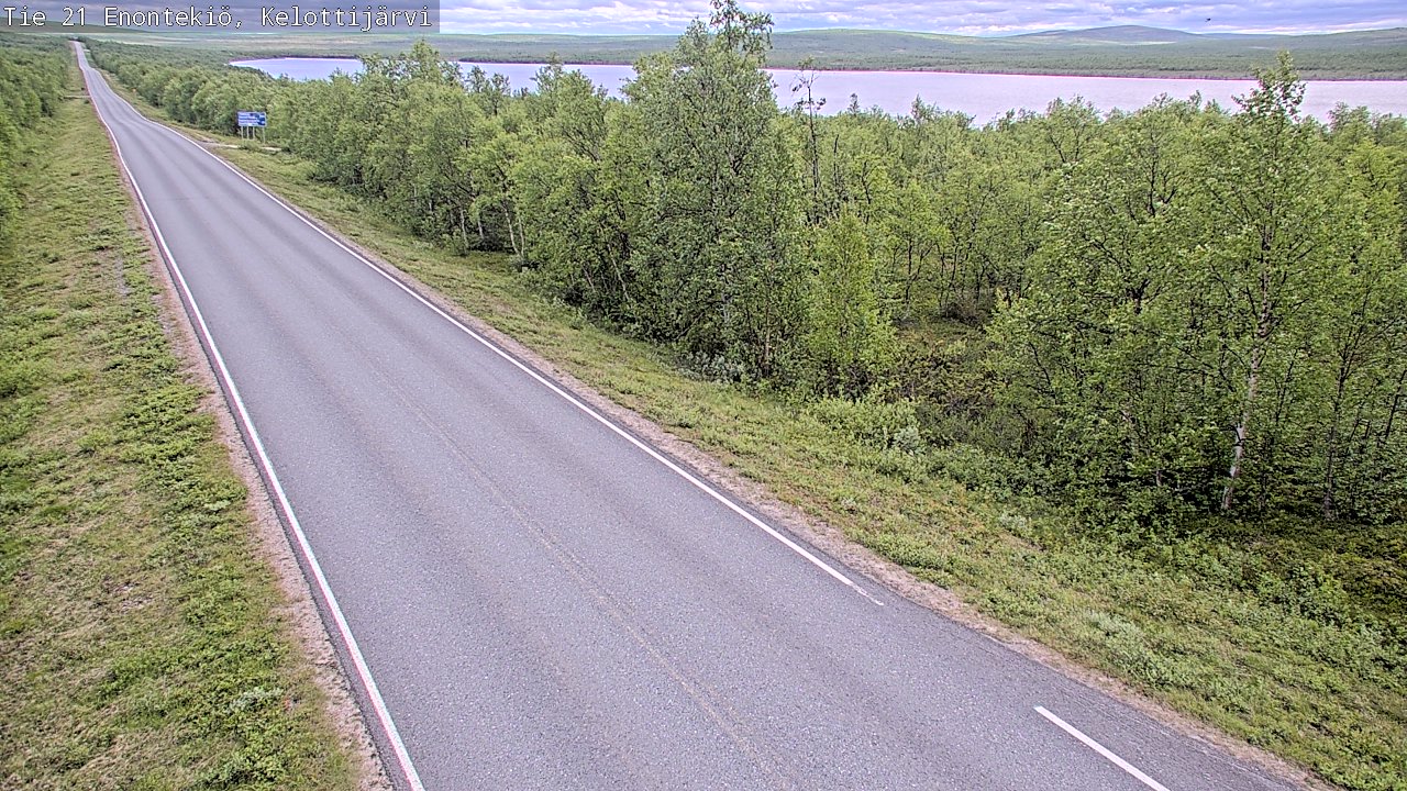 Kelikamerat Kuva Tie 21 Enontekiö, Kelottijärvi, Enontekiö, Lappi