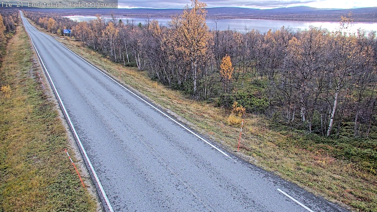 Kelikamerat Kuva Tie 21 Enontekiö, Kelottijärvi, Enontekiö, Lappi