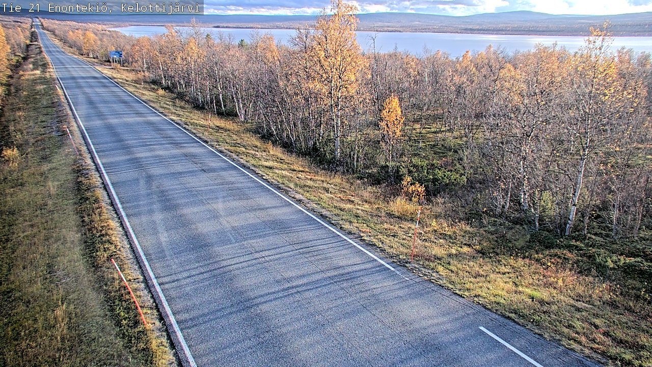 Kelikamerat Kuva Tie 21 Enontekiö, Kelottijärvi, Enontekiö, Lappi