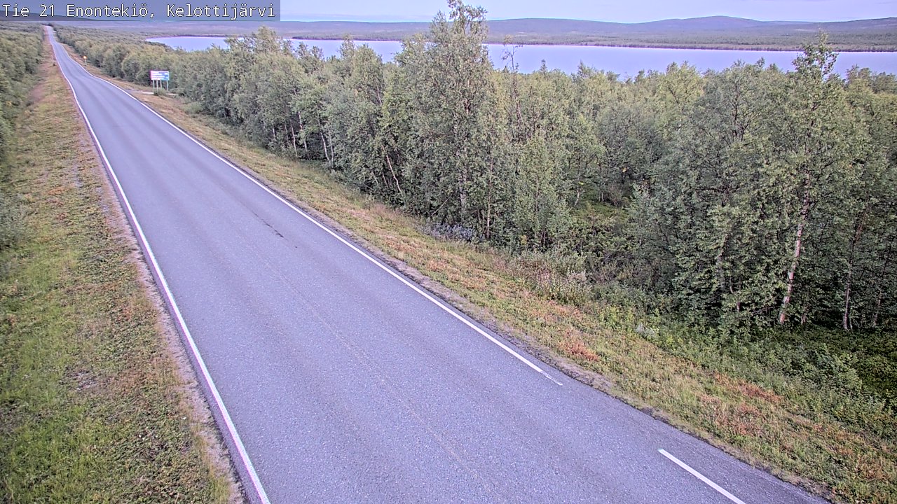 Kelikamerat Kuva Tie 21 Enontekiö, Kelottijärvi, Enontekiö, Lappi