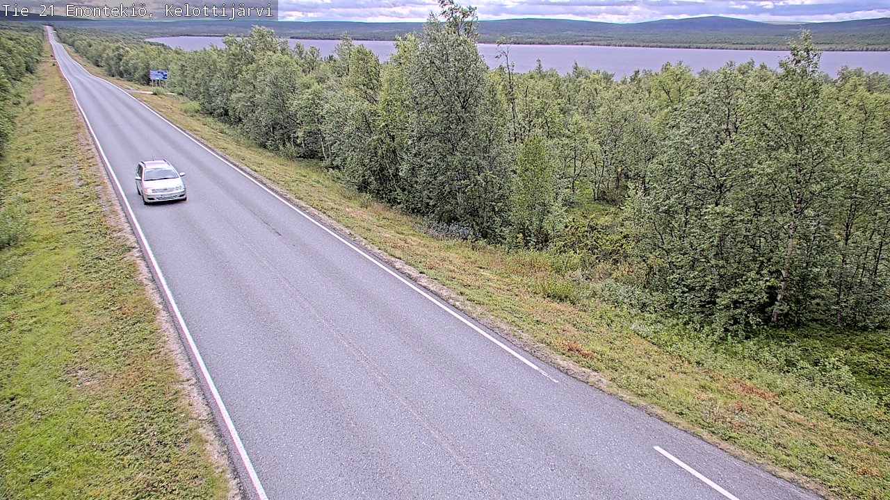 Kelikamerat Kuva Tie 21 Enontekiö, Kelottijärvi, Enontekiö, Lappi