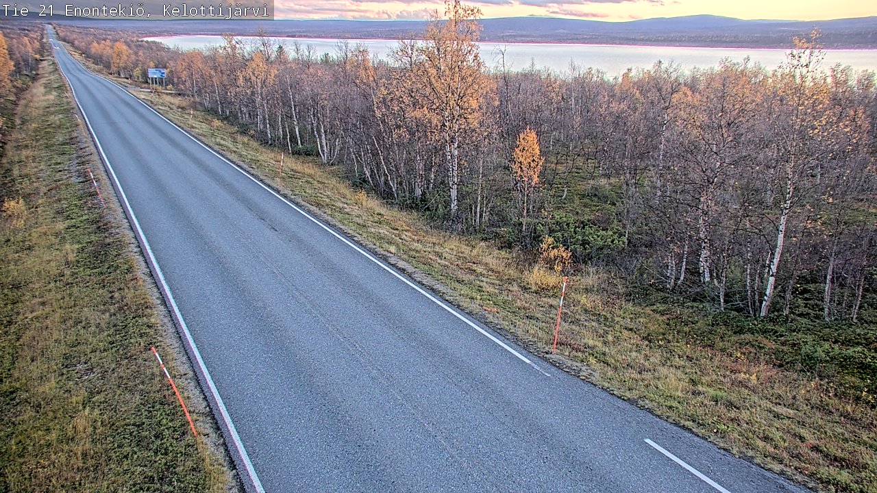 Kelikamerat Kuva Tie 21 Enontekiö, Kelottijärvi, Enontekiö, Lappi
