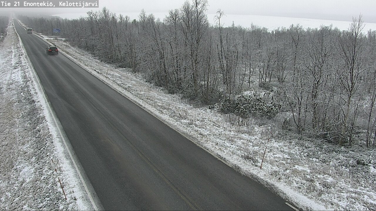 Kelikamerat Kuva Tie 21 Enontekiö, Kelottijärvi, Enontekiö, Lappi