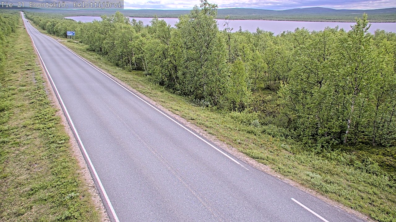 Kelikamerat Kuva Tie 21 Enontekiö, Kelottijärvi, Enontekiö, Lappi