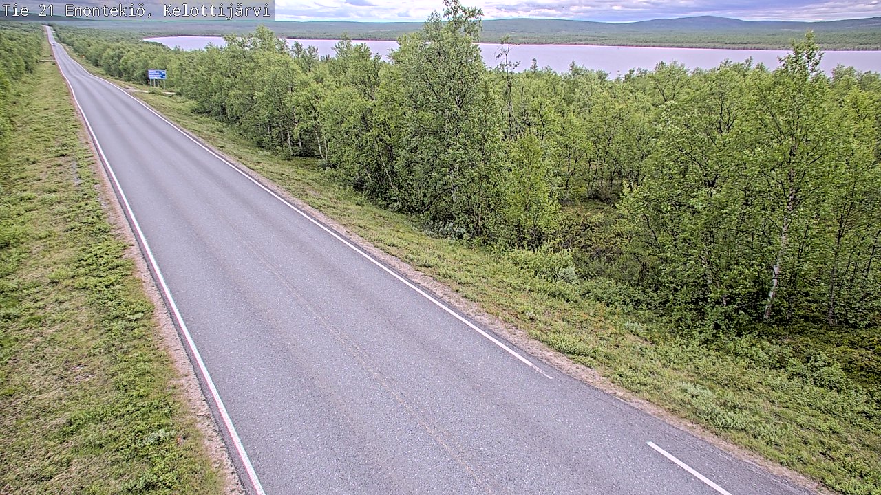 Kelikamerat Kuva Tie 21 Enontekiö, Kelottijärvi, Enontekiö, Lappi