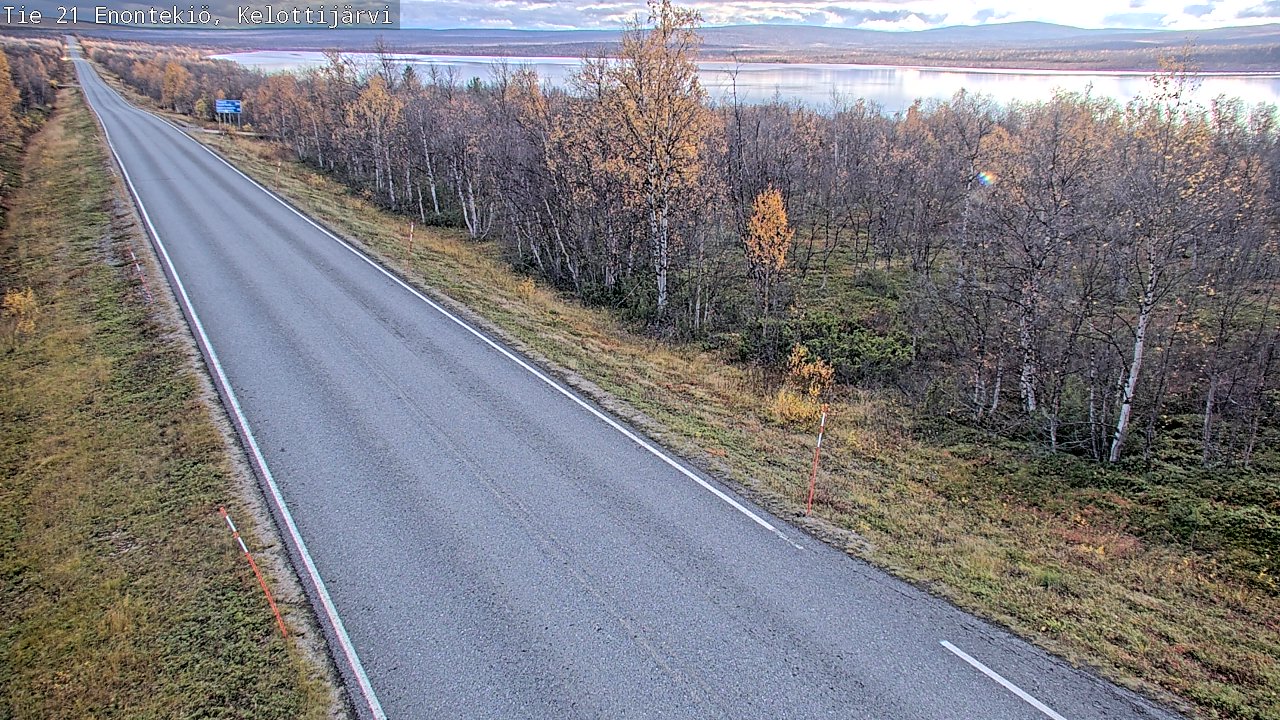 Kelikamerat Kuva Tie 21 Enontekiö, Kelottijärvi, Enontekiö, Lappi