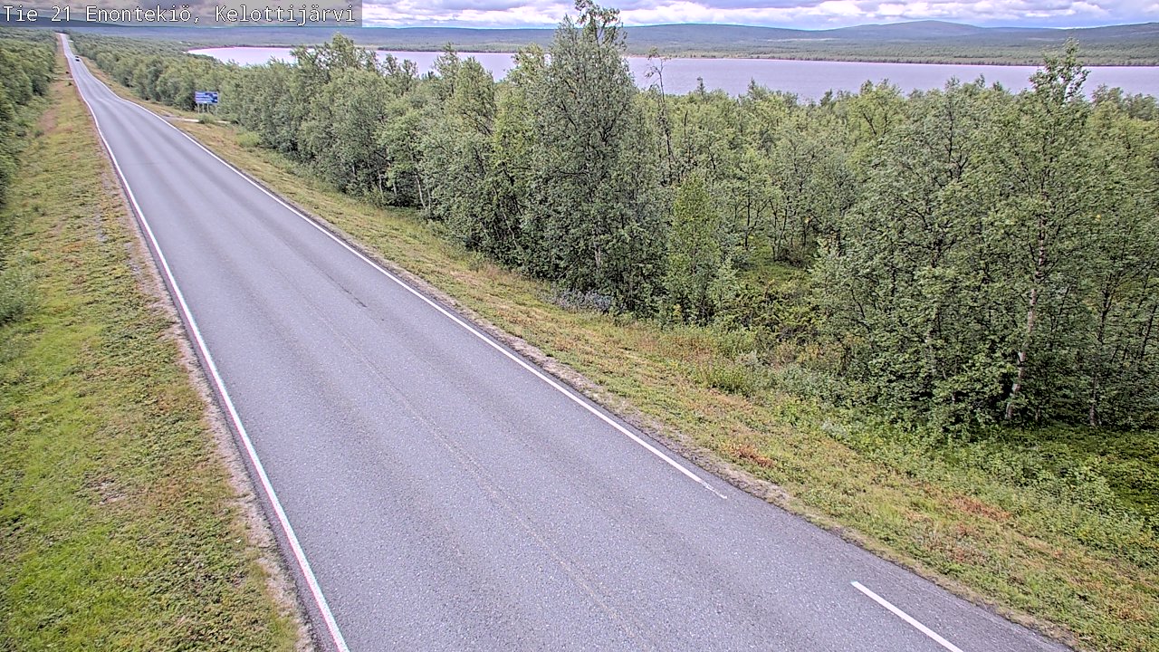 Kelikamerat Kuva Tie 21 Enontekiö, Kelottijärvi, Enontekiö, Lappi