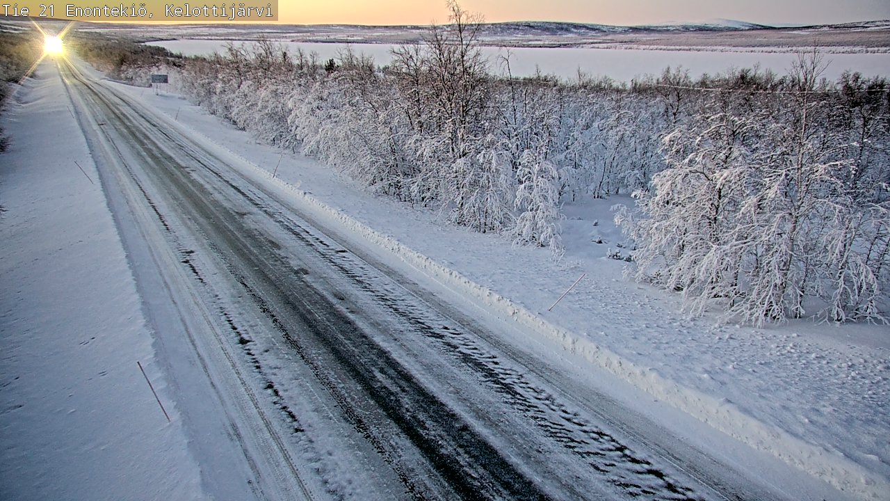 Kelikamerat Kuva Tie 21 Enontekiö, Kelottijärvi, Enontekiö, Lappi