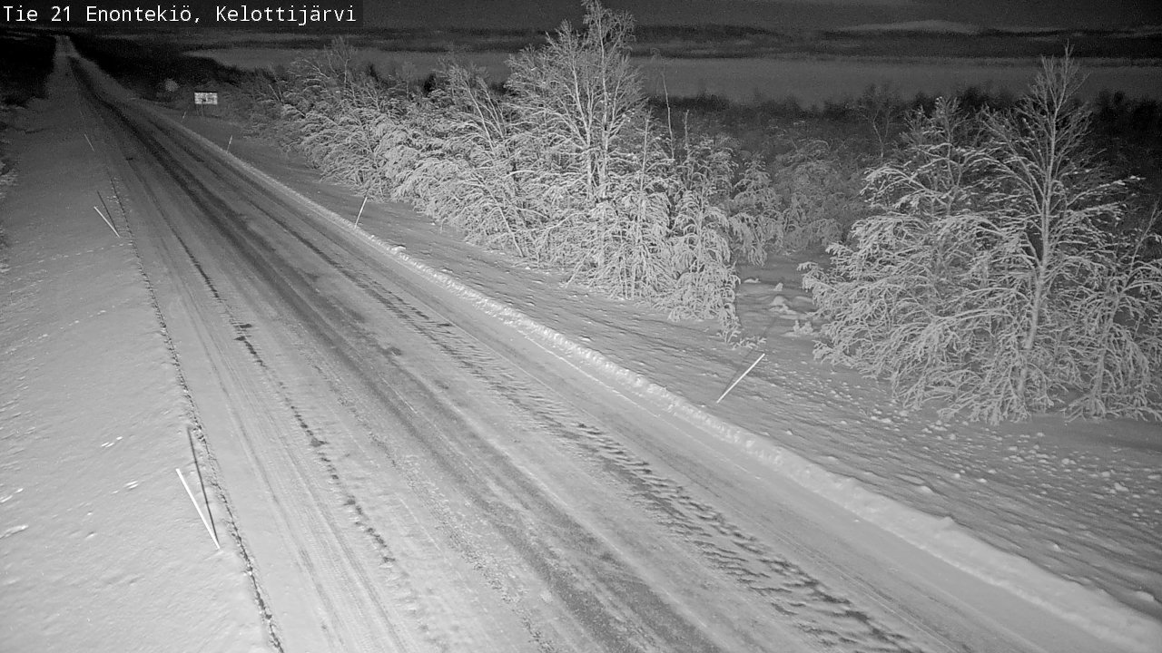 Kelikamerat Kuva Tie 21 Enontekiö, Kelottijärvi, Enontekiö, Lappi
