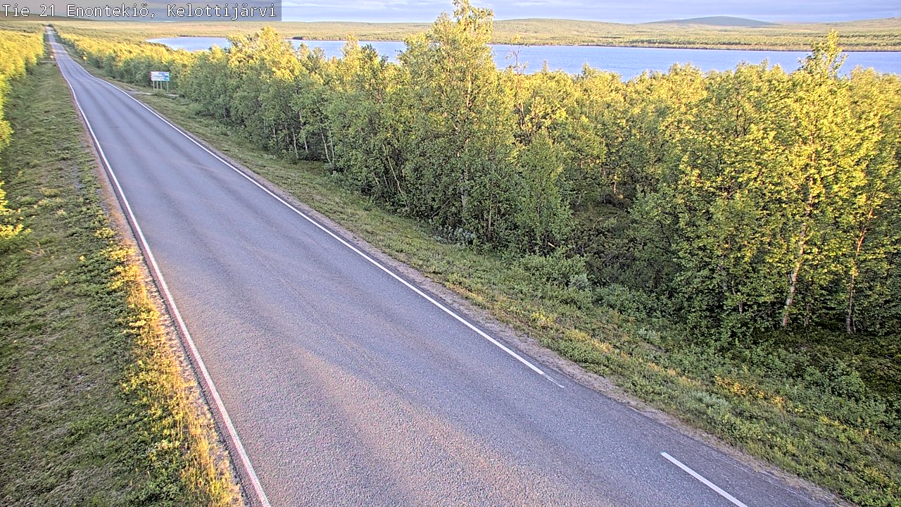Kelikamerat Kuva Tie 21 Enontekiö, Kelottijärvi, Enontekiö, Lappi