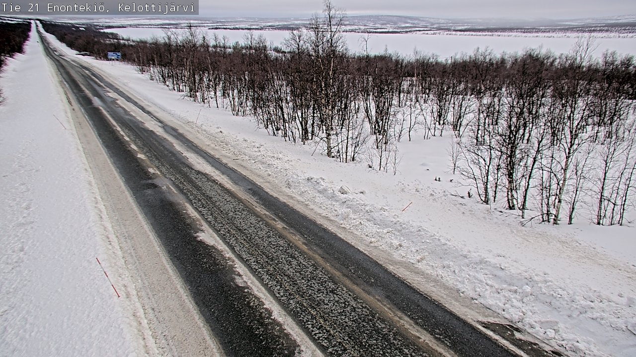 Kelikamerat Kuva Tie 21 Enontekiö, Kelottijärvi, Enontekiö, Lappi