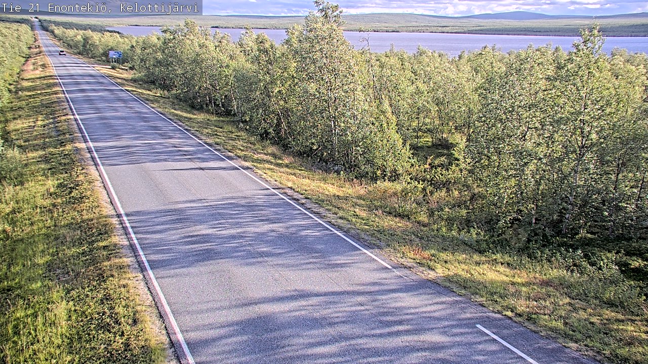 Kelikamerat Kuva Tie 21 Enontekiö, Kelottijärvi, Enontekiö, Lappi