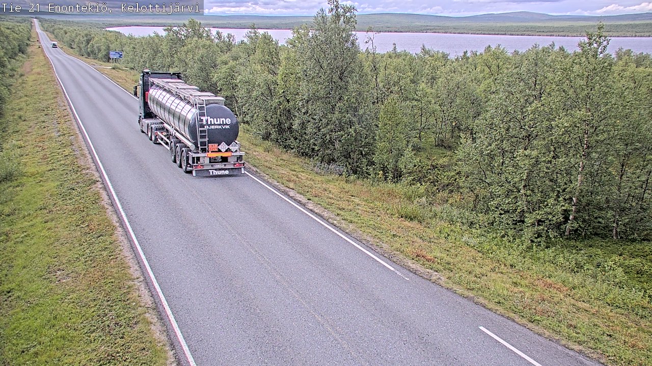 Kelikamerat Kuva Tie 21 Enontekiö, Kelottijärvi, Enontekiö, Lappi