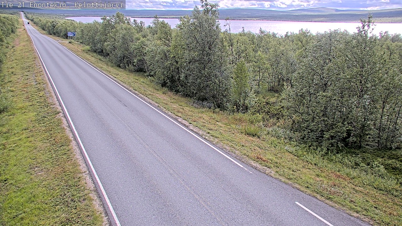 Kelikamerat Kuva Tie 21 Enontekiö, Kelottijärvi, Enontekiö, Lappi