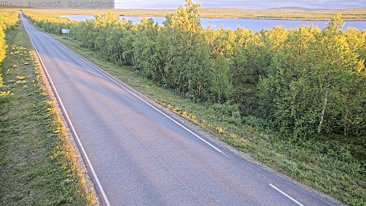 Kelikamerat Kuva Tie 21 Enontekiö, Kelottijärvi, Enontekiö, Lappi