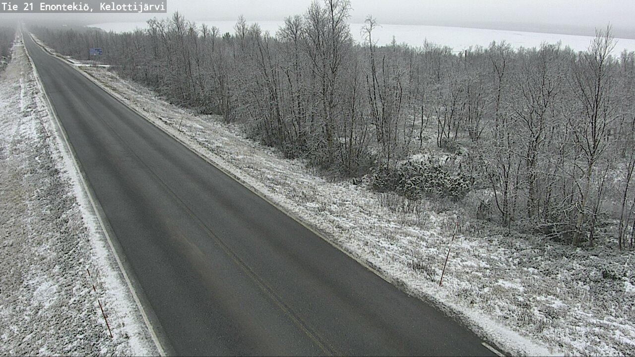 Kelikamerat Kuva Tie 21 Enontekiö, Kelottijärvi, Enontekiö, Lappi