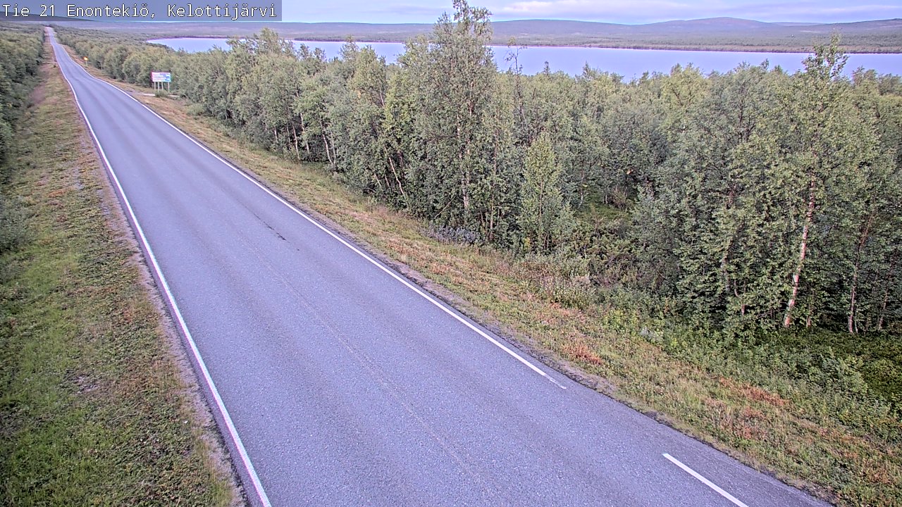Kelikamerat Kuva Tie 21 Enontekiö, Kelottijärvi, Enontekiö, Lappi