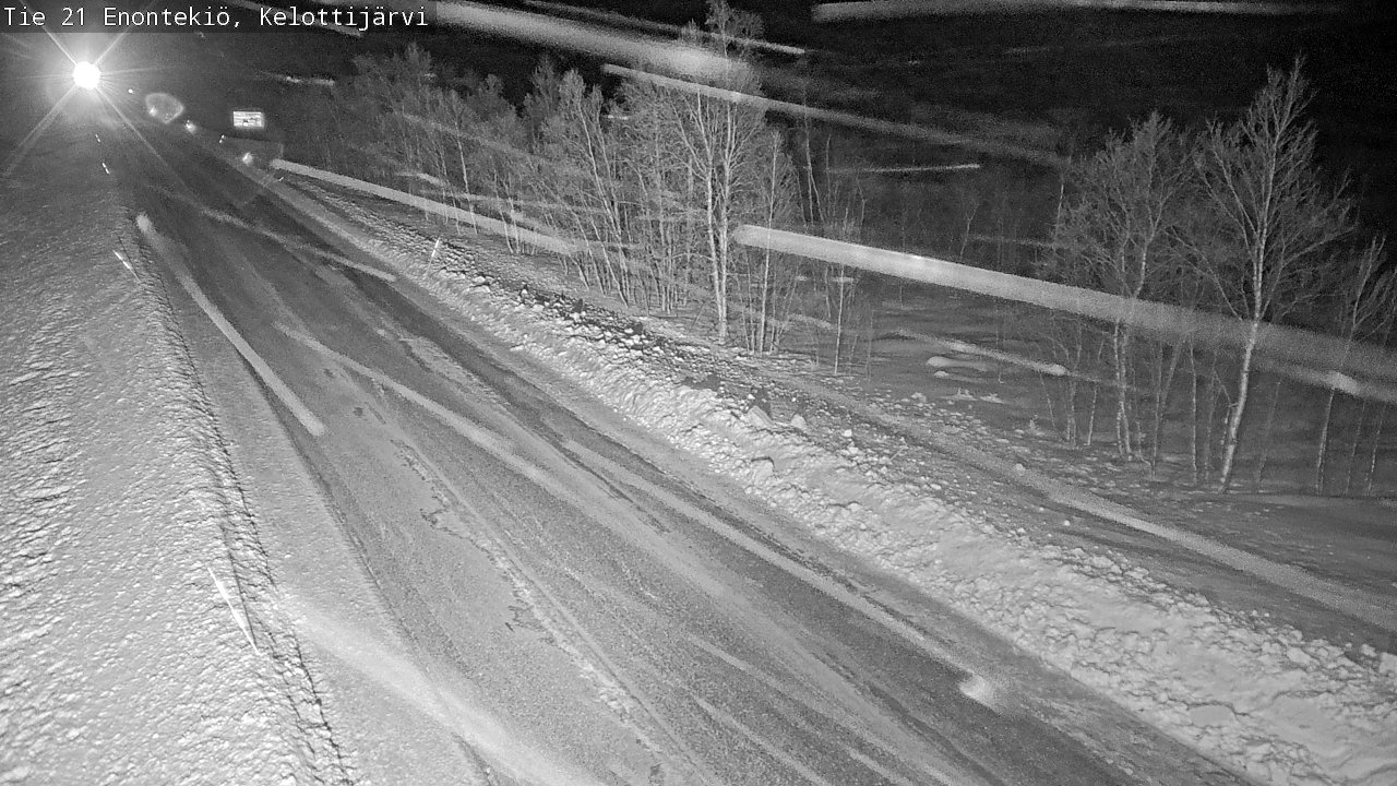 Kelikamerat Kuva Tie 21 Enontekiö, Kelottijärvi, Enontekiö, Lappi