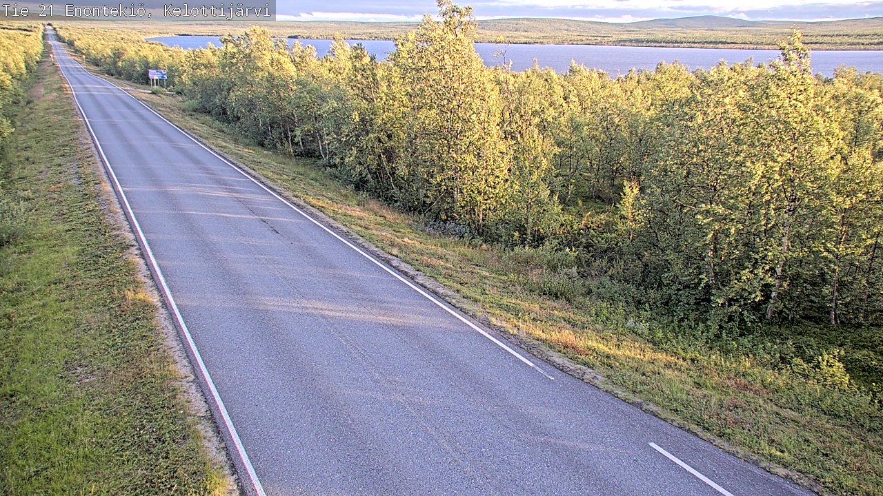 Kelikamerat Kuva Tie 21 Enontekiö, Kelottijärvi, Enontekiö, Lappi