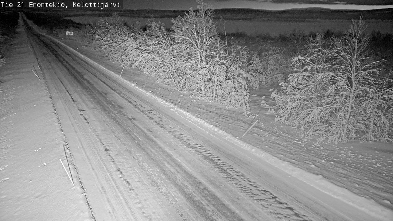 Kelikamerat Kuva Tie 21 Enontekiö, Kelottijärvi, Enontekiö, Lappi