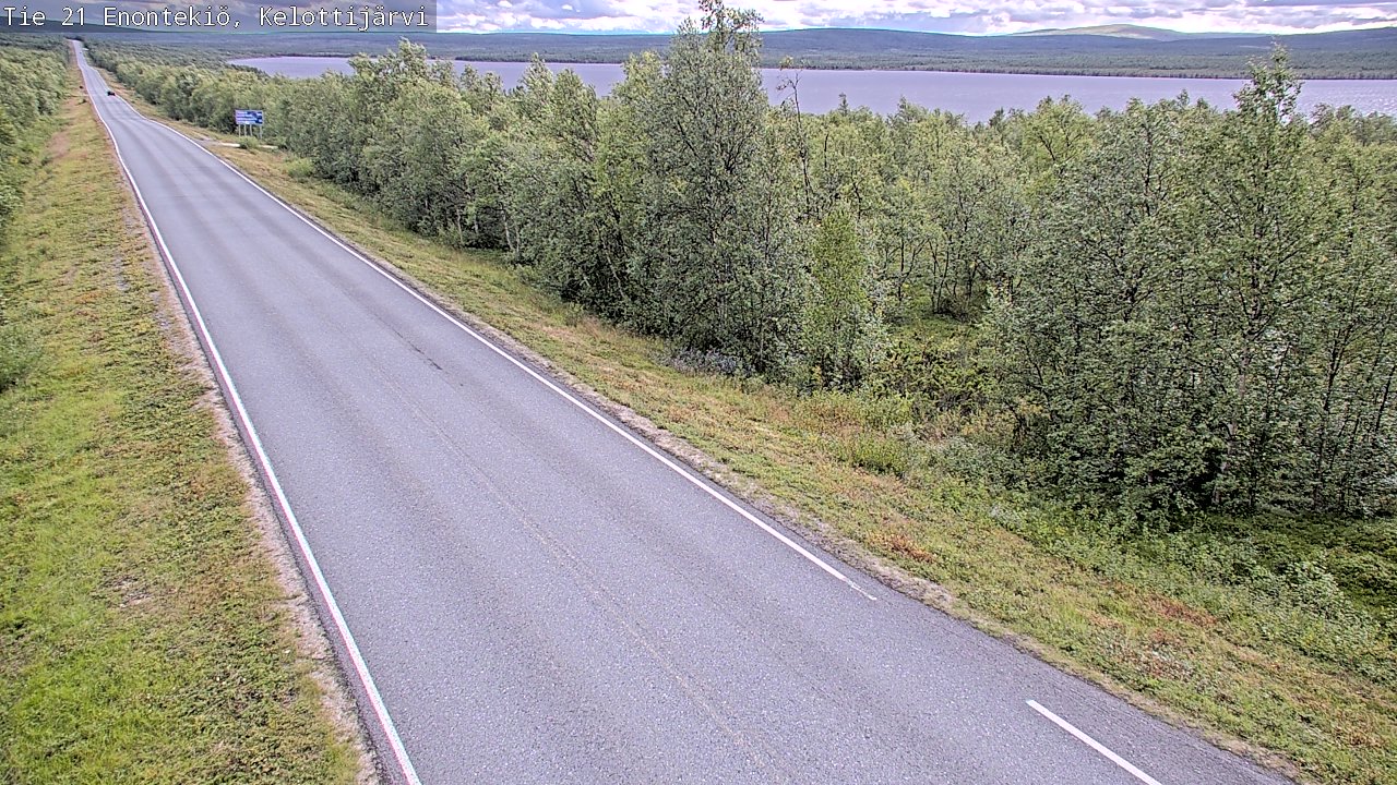 Kelikamerat Kuva Tie 21 Enontekiö, Kelottijärvi, Enontekiö, Lappi