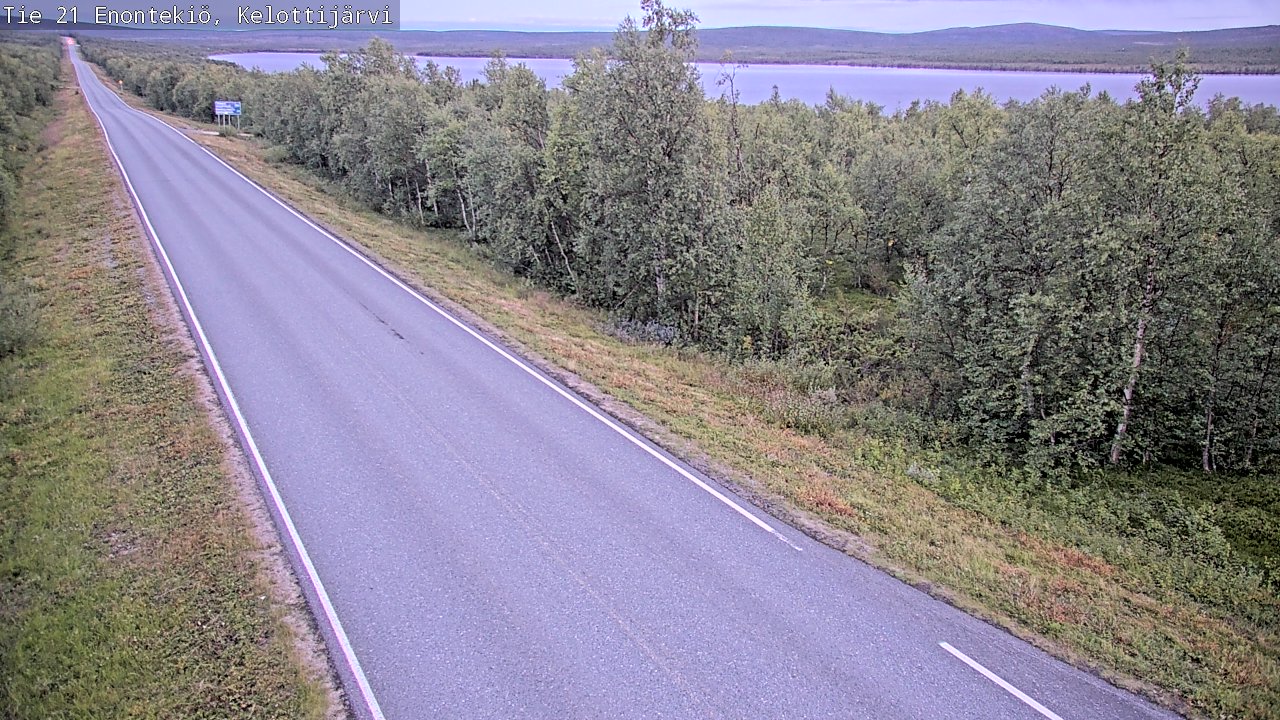 Kelikamerat Kuva Tie 21 Enontekiö, Kelottijärvi, Enontekiö, Lappi