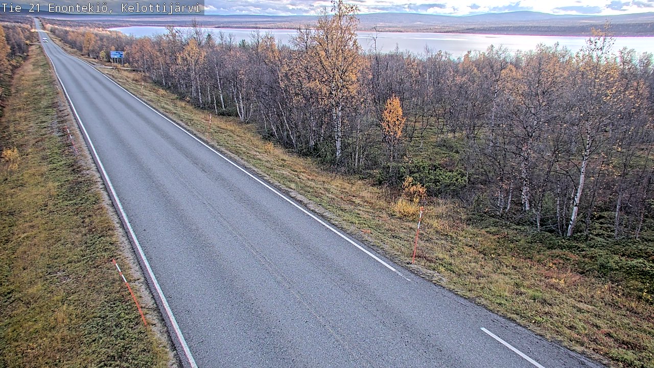 Kelikamerat Kuva Tie 21 Enontekiö, Kelottijärvi, Enontekiö, Lappi