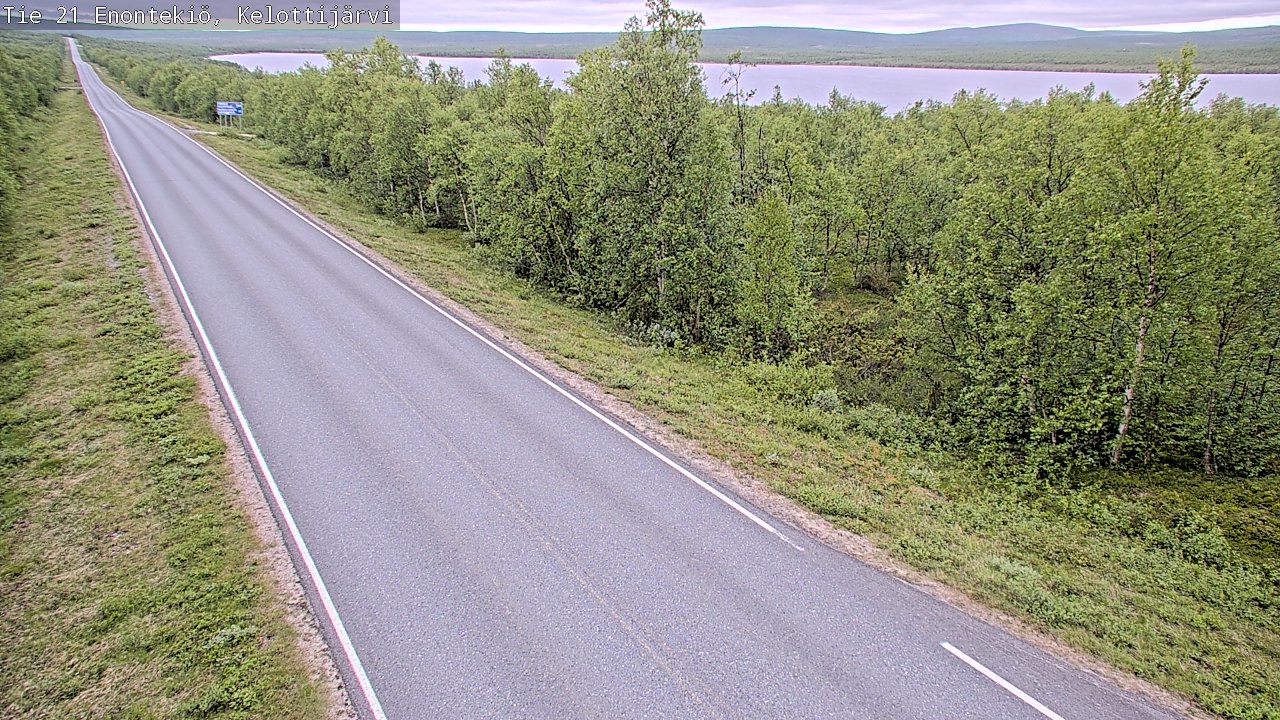 Kelikamerat Kuva Tie 21 Enontekiö, Kelottijärvi, Enontekiö, Lappi