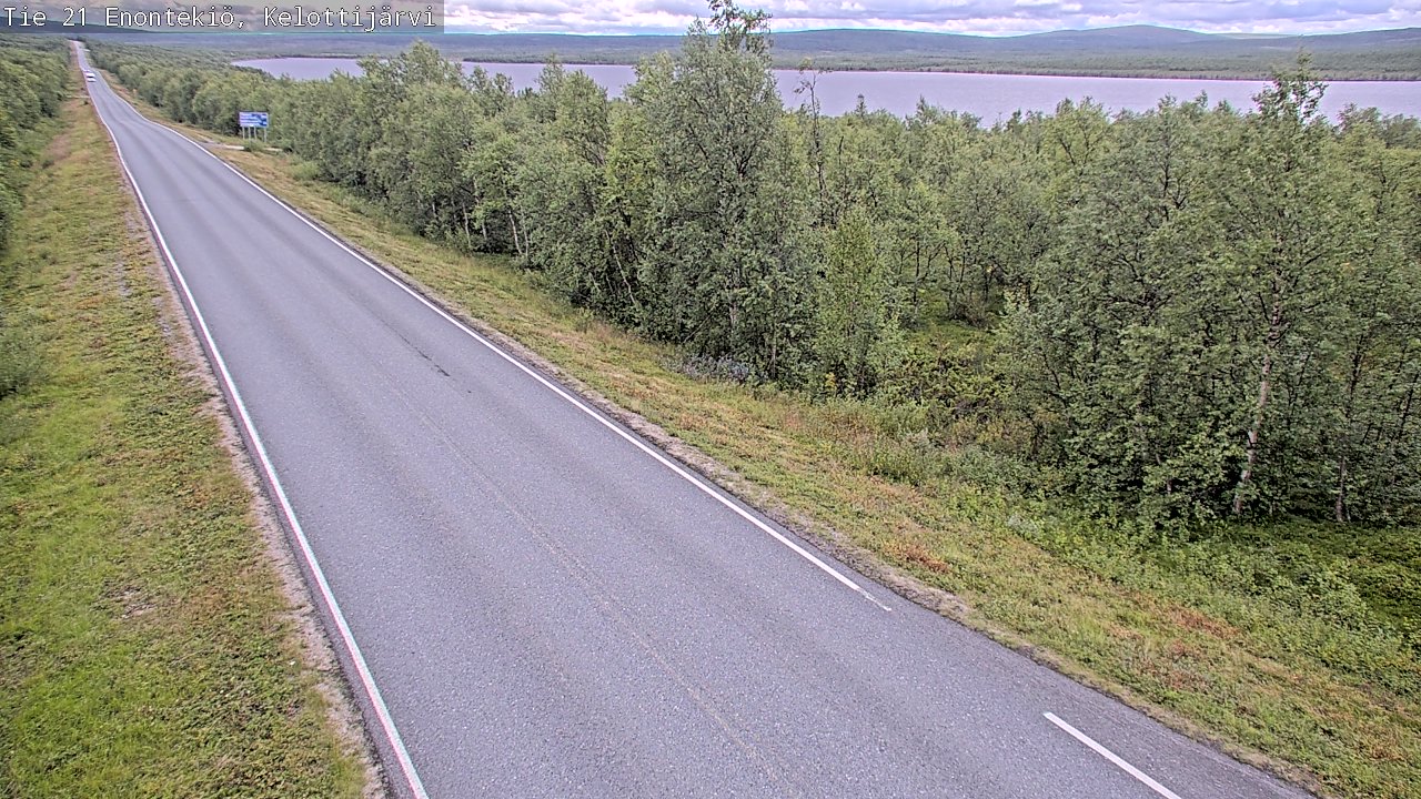 Kelikamerat Kuva Tie 21 Enontekiö, Kelottijärvi, Enontekiö, Lappi