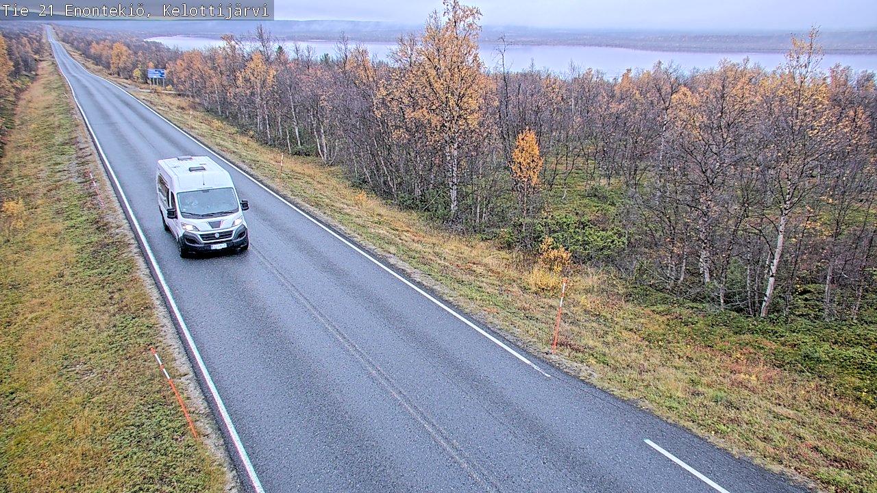 Kelikamerat Kuva Tie 21 Enontekiö, Kelottijärvi, Enontekiö, Lappi
